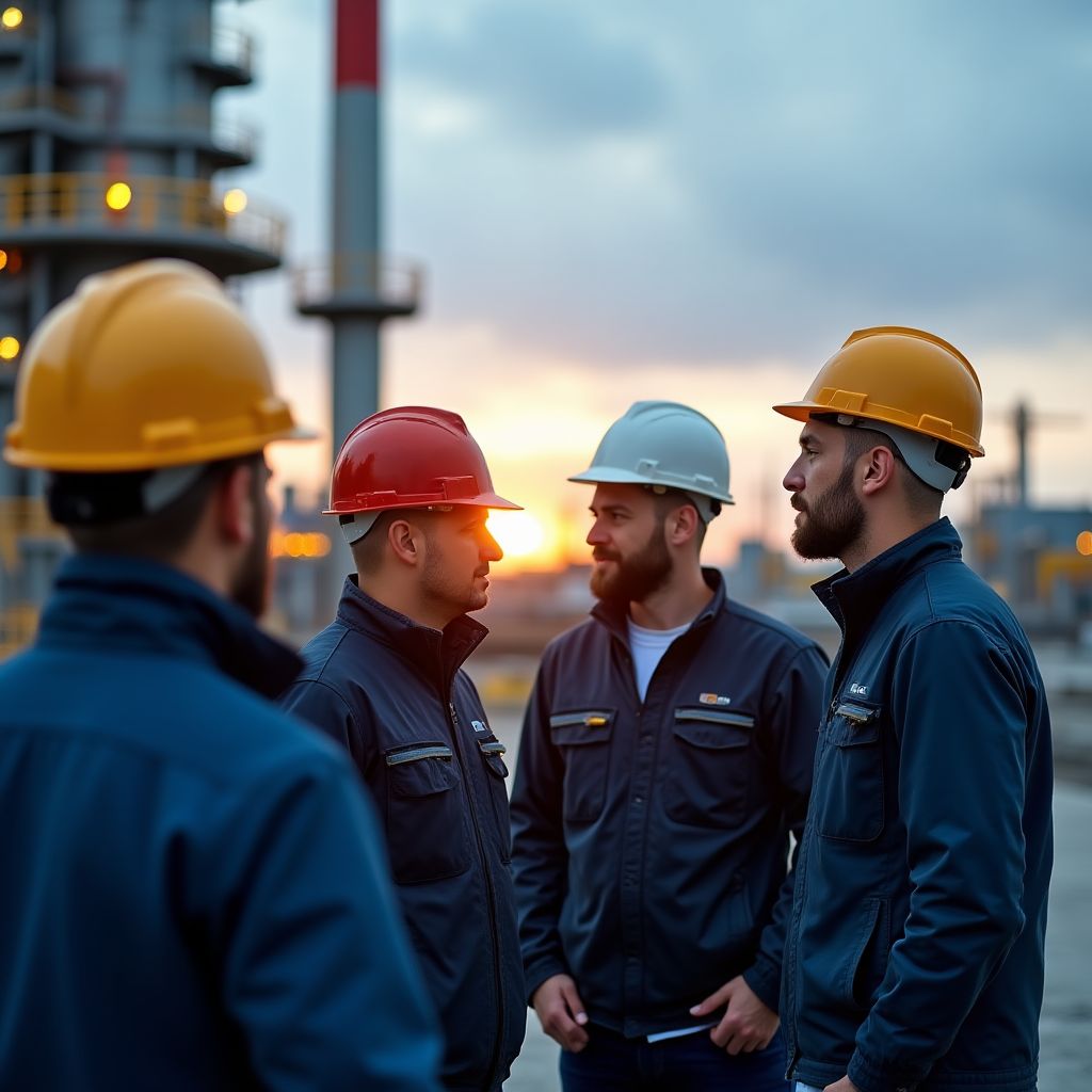 Visita técnica a instalaciones petroleras